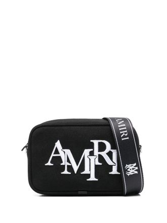 Amiri Staggered messenger bag - Black