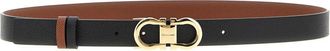 Ferragamo Multicolor Gancini Reversible Belt