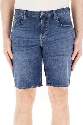 A|X Armani Exchange Denim Shorts - Heren - Denim shorts - Blauw - W34 - Denim - Korte Broeken