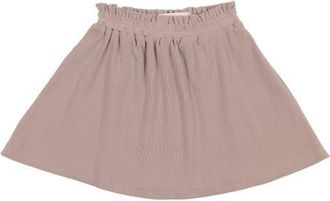 Maniere Kids Rib Skirt in Mauve at Nordstrom, Size 3T