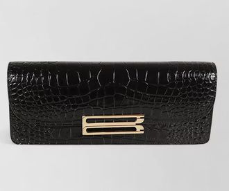 Victoria Beckham dorian leather clutch bag