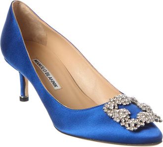 Manolo Blahnik Hangisi 50 Satin Pump