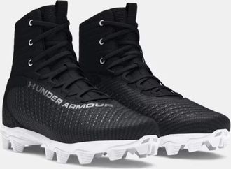 Under Armour Mens Under Armour Highlight 2 RM 3027300-001 Black Football Cleats ZAP702