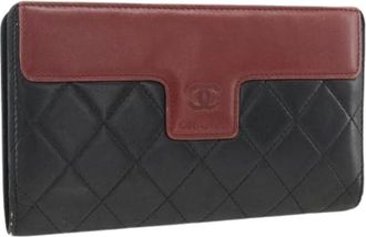 Chanel Pre-owned Wallets, female, Multicolor, Size: ONE SIZE Pre-owned Long Wallet