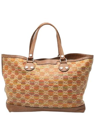 Gucci Brown Others Puglia Gg Sunset Tote (Authentic Pre-Loved)