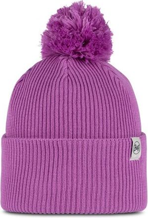 Buff Knitted Beanie Renvi Pom M&uuml;tze - Unisex | lila