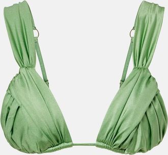 Bananhot Iris draped bikini top