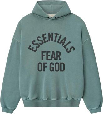 Fear of God Campus 90s Hoodie - Heren - Hoodies - Groen - M - Katoen - Hoodies & sweatvesten