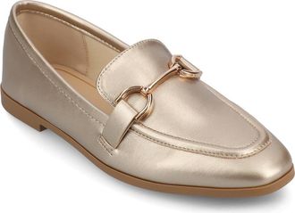 Journee Collection Mizza Bit Loafer in Champagne at Nordstrom Rack, Size 7.5