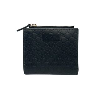 Gucci Black Leather Wallet (Bi-Fold) (Pre-Owned)