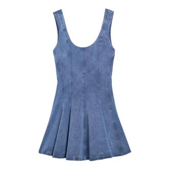 Desigual Mujer, Vestidos, Azul, Talla: L