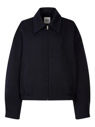 TOMBOY zip-up wool jacket - Blue