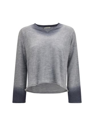 Mirror in the Sky Womens T-Shirt Indra Cashmere Thunder-Charcoal (capra Hircus) Knitwear Thunder/charcoal Sweater
