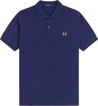 Fred Perry Hombre, Camisetas, Azul, Talla: M