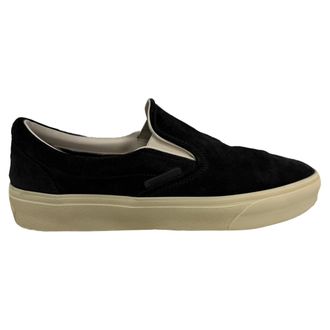 Tom Ford Pre-owned Mens Tom Jude Slip-On Sneakers in Black Suede - Size UK 8