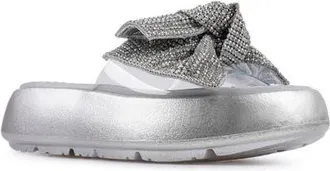 Zigi Soho Cassinella Embellished Sandal in Silver/Clear at Nordstrom, Size 11