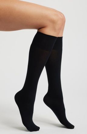 Orobl&ugrave; Cheryl Knee High Socks in Black at Nordstrom