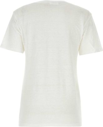 Isabel Marant Womens Zewel T-Shirt White Lin