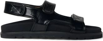 Reike Nen Sandali in pelle - Nero