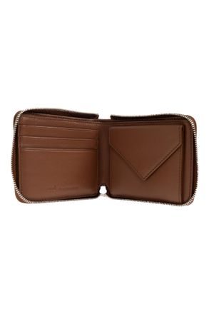 Ami Leather Wallet, Unisex, Brown