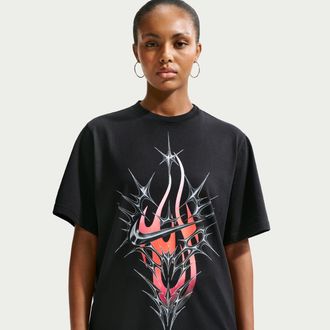 Nike Womens Nike Sportswear T-Shirt in Black | IR4737-011
