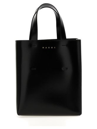 Marni Black Calfskin Womens Handbag