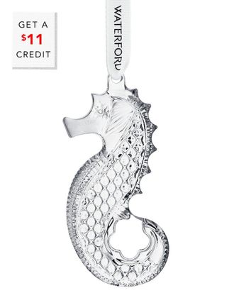 Waterford Seahorse Ornament With $11 Credit