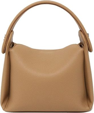 Generic Genuine Leather Purse and Handbags for Women Vegan Leather Satchel Crossbody Bag Casual Shoulder Bag Fashion Tote (Khaki)