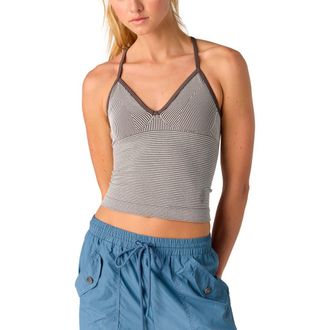 Free People FP Movement Perfectly Plated Rib Tank in Chocolate at Nordstrom, Size X-Small