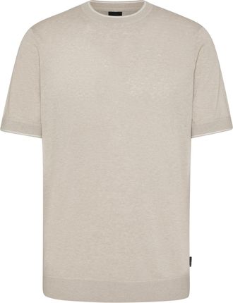 Bugatti Herren T-shirt met contrasterende strepen