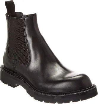 Gucci Web Leather Bootie