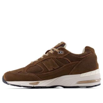 New Balance 991v1 Luxe Suede Made in UK Cocoa M991BR1