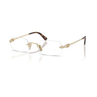 Miu Miu Glasses, female, Yellow, Size: 50 MM 50Yv Eyeglasses