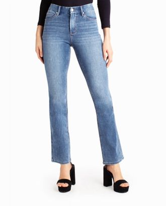 Nicole Miller Kensington High Rise Boot Jean In Medium Blue