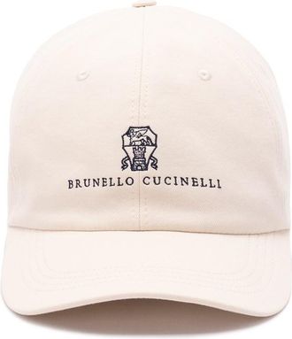 Brunello Cucinelli Baseball Cap With Embroidery