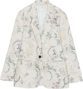 Forte_Forte Jassen, Dames, Veelkleurig, L, Blazer