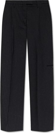 Acne Studios Dames, Broeken, Zwart, Maat: L Katoen