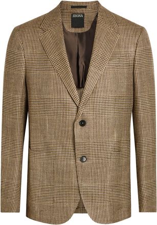 Ermenegildo Zegna Houndstooth Woven Blazer - Multicoloured 1 - 50 (IT50 / L)