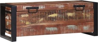vidaXL Storage Chests Brown 80 x 30 x 30 cm Solid Reclaim wood Vidaxl