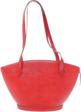 Louis Vuitton Pre-owned Shoulder Bags, female, Red, Size: ONE SIZE Pre-owned Vintage Shoulder Bag