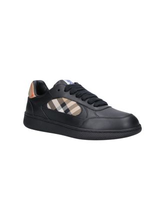 Burberry Calf Leather Sneaker - Black