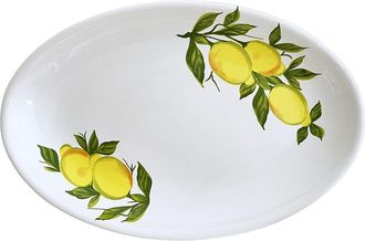 ABBIAMO TUTTO Lemon Oval Platter