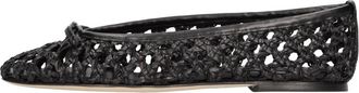 Casadei Ballet Flat - Dames - Ballerinas - Zwart - 36 EU - Katoen - Schoenen