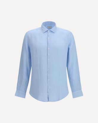 Brooksfield Linen Shirt Male 43