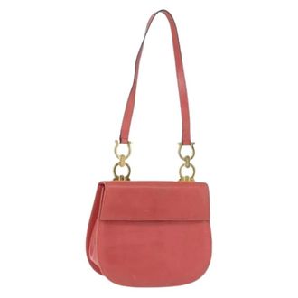 Ferragamo Pre-owned Leather Schoudertas - Dames - Pre-owned - Roze - Maat: ONE Size Leer
