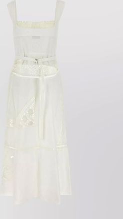 Marine Serre cotton midi dress