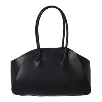 Baldinini Leather Shoulder Bag - female - Baldinini - Shoulder Bags - Black - ONE SIZE - Bags