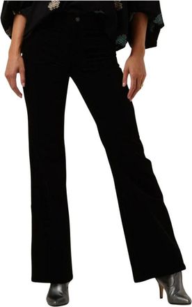 Vanessa Bruno Wijde Broek Dames Zwart - Dames - Wijde Broeken - Zwart - S - Broeken