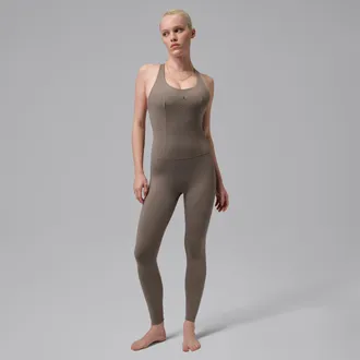 Nike Jordan Womens Jordan Sport Flightweight Jumpsuit in Grey | IF2363-040