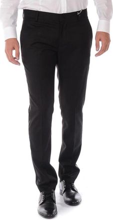 Daniele Alessandrini Jeans - Heren - Slim Fit Broeken - Zwart - S - Polyester - Broeken